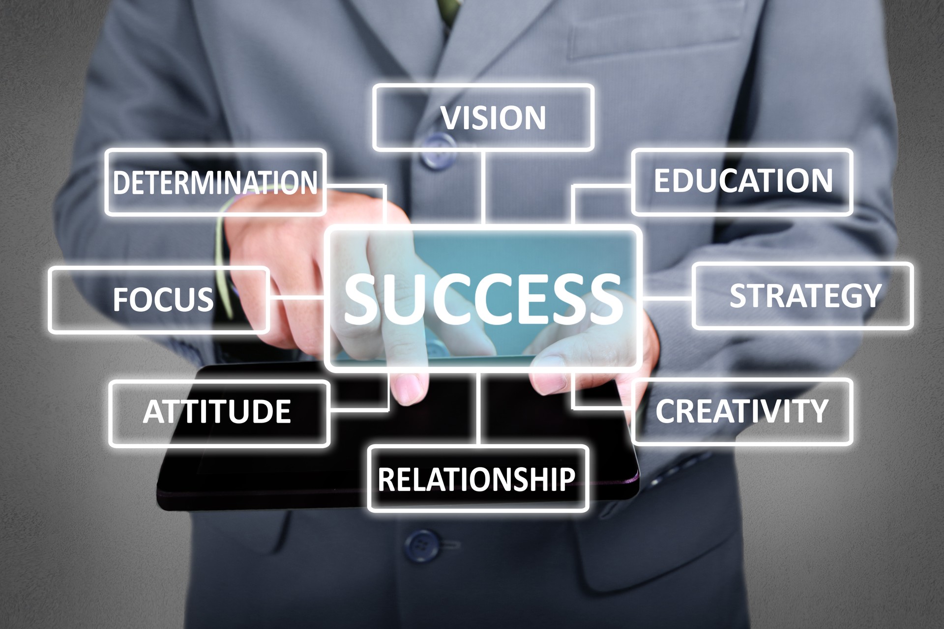 Success in Business Concept